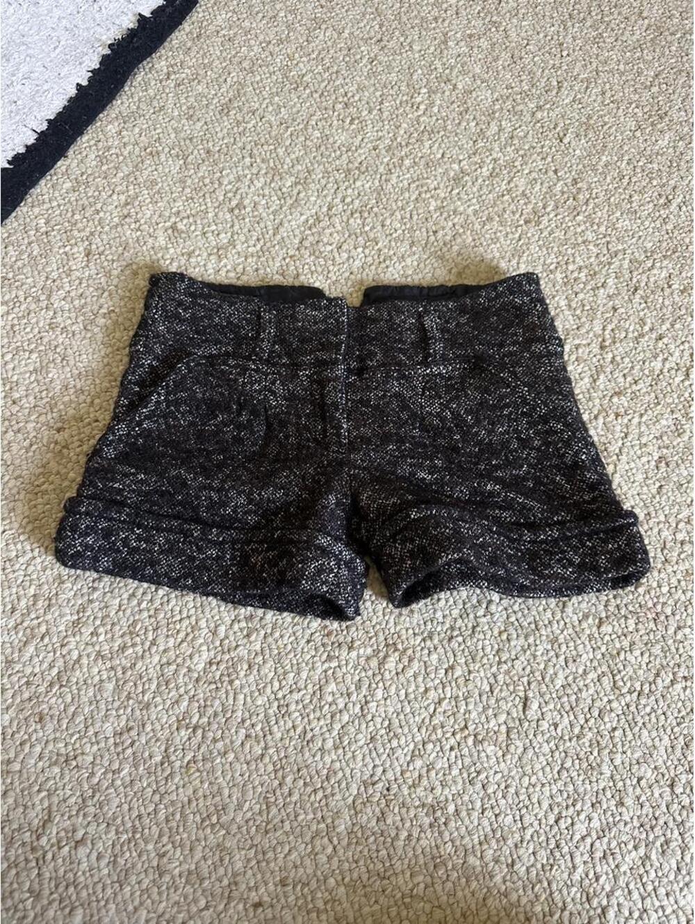 BCBGMAXAZRIA tweed shorts